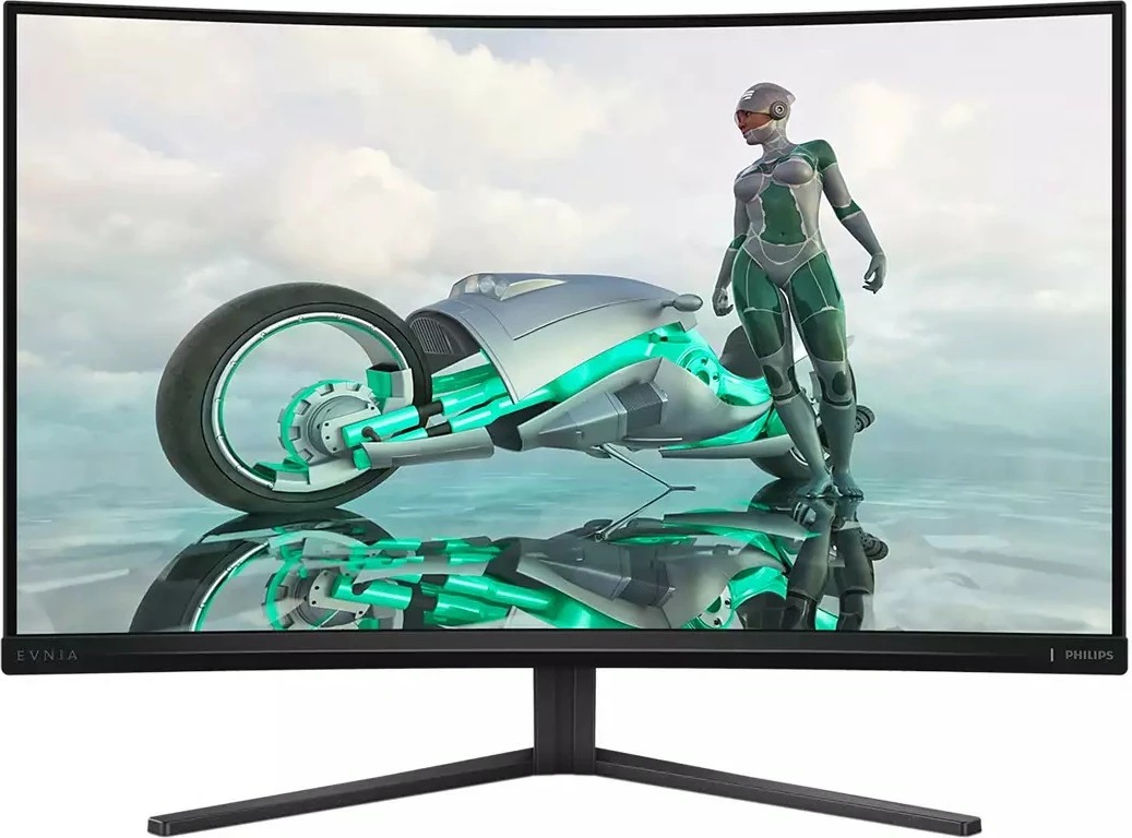 Ukrivljen 32-palčni QHD monitor, 180 Hz, siv, Philips 32M2C3500L