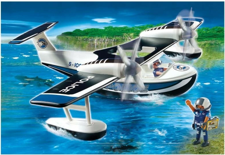 Igralni set policijsko plovilo, Playmobil City Action 4445, 30 kosov