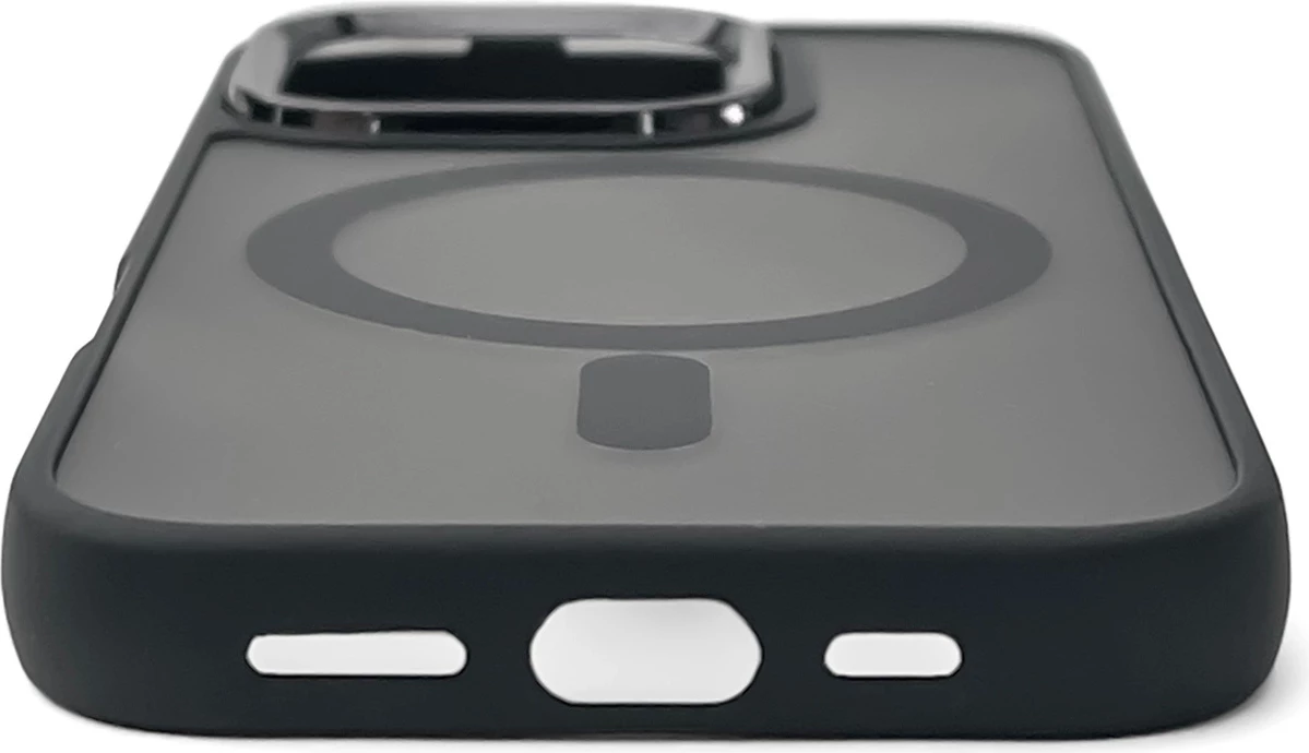 Ovitek za telefon Hurtel Fashion Case z MagSafe za iPhone 17, TPU, črn