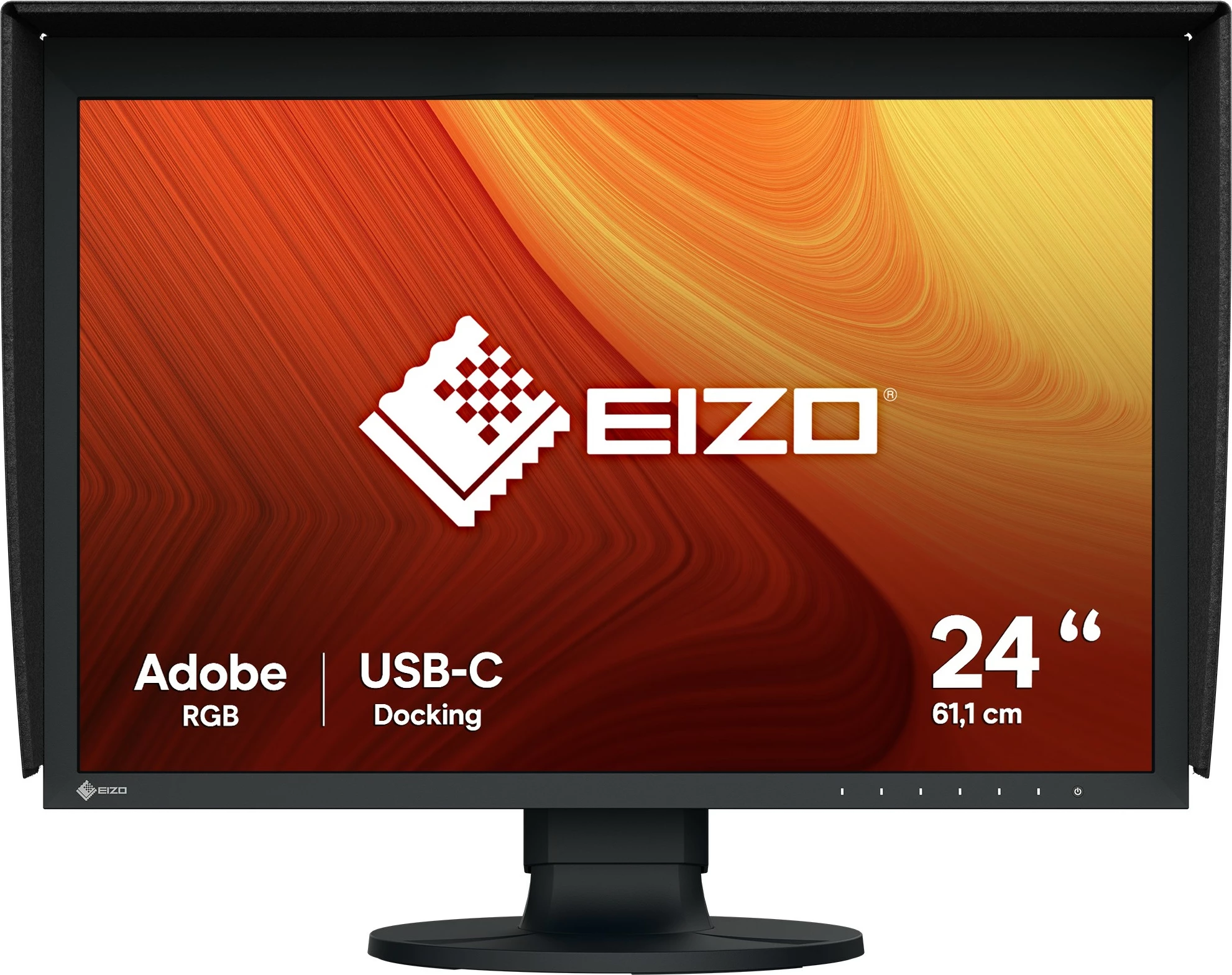 Profesionalni monitor 24 inč WUXGA, IPS, USB-C Eizo CG2400S, črn