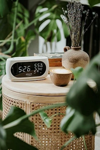 Alarmna ura Adler AD 1186, bela