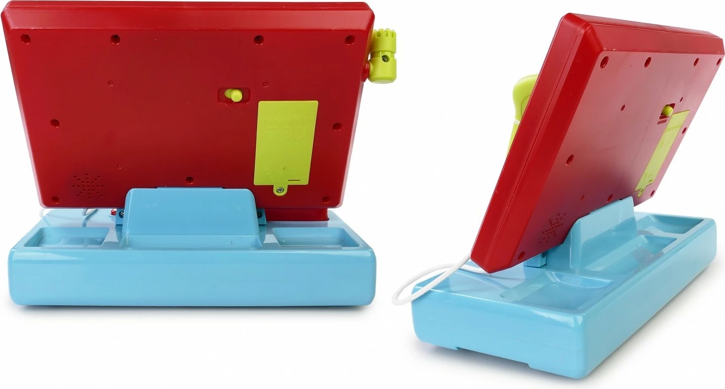 Igralna blagajna z bralnikom in tehtnico, večbarvna, komplet dodatkov Artyk 142543