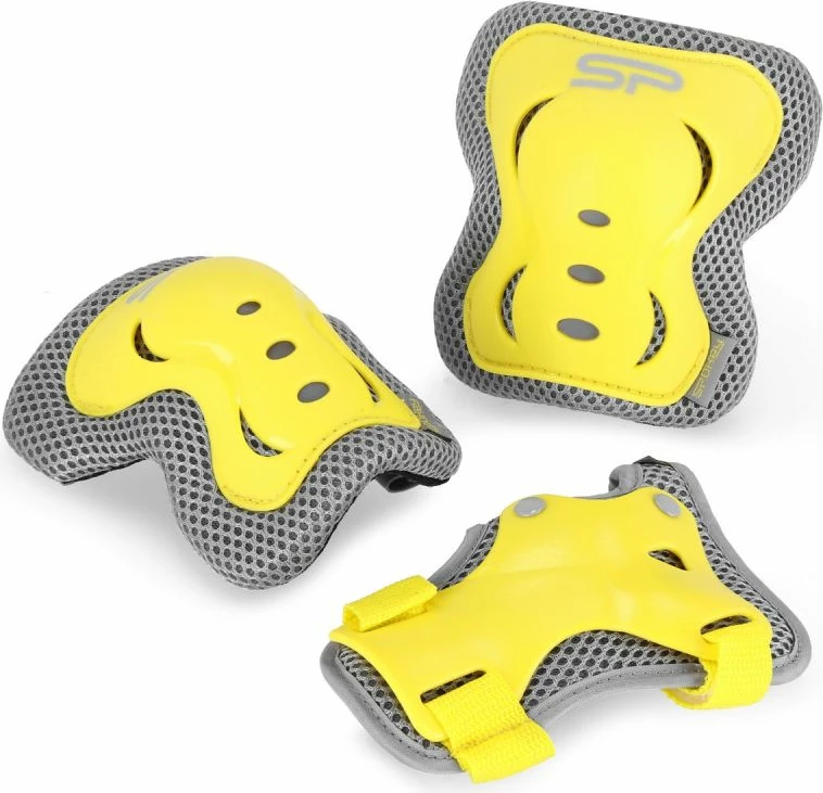 Zaščitni komplet za otroke Spokey Shield Jr, oranžen