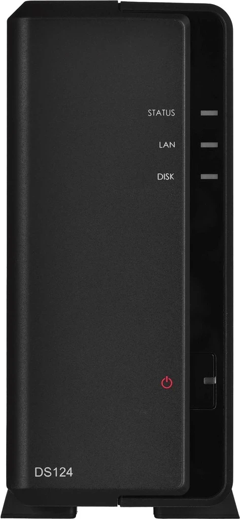 NAS Synology DiskStation DS124, Ethernet LAN, črn