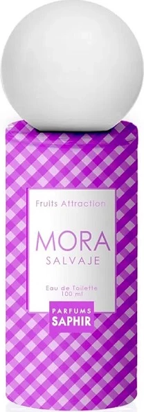 Eau de Toilette za ženske Fruit Attraction Mora Salvaje, Saphir, 100 ml