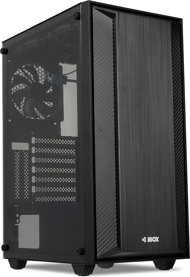 Midi Tower ohišje CETUS 906, I-BOX, ATX, črno