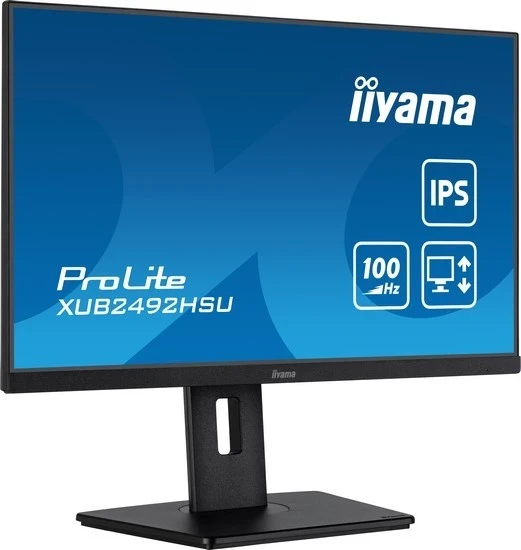 Monitor 23,8" iiyama XUB2492HSU-B6, črn