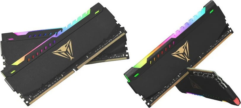 RAM pomnilnik Viper Steel RGB 32GB (2x16GB) DDR4 3200MHz, črn