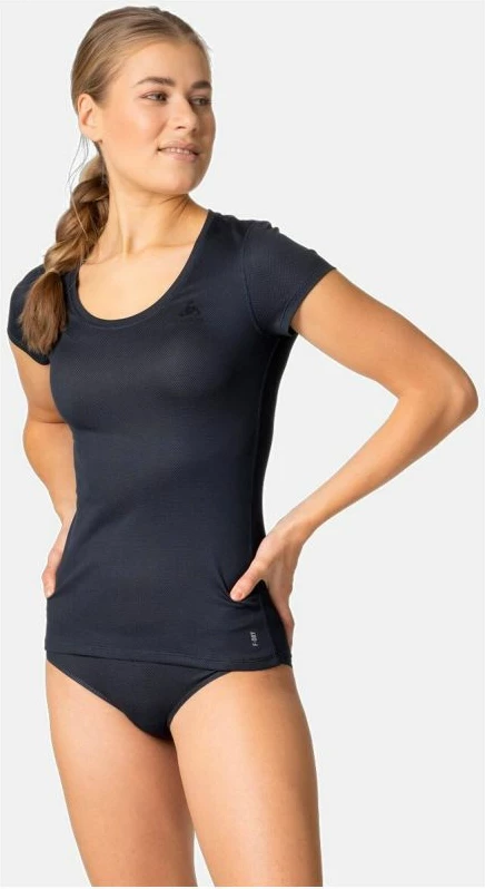 Termoaktivna majica za ženske, črna - ODLO