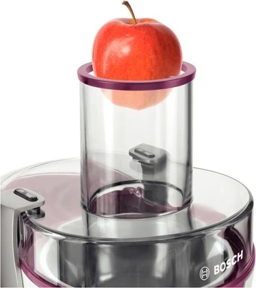 Shtrydhëse frutash Bosch MES25C0, 700 W, vijolična/bela/prozorna