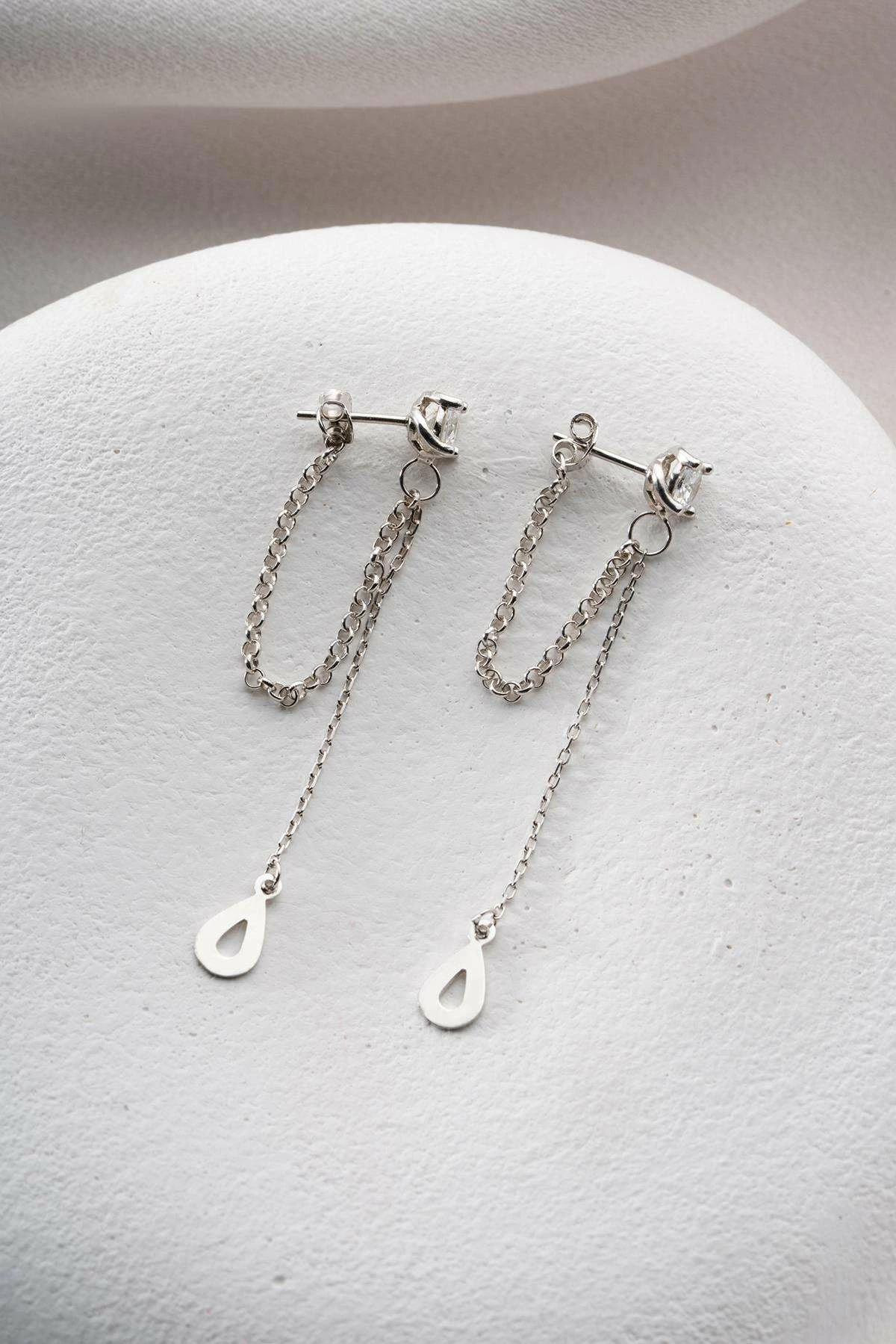 Uhani iz čistega srebra Jumeon, NRZ1000248