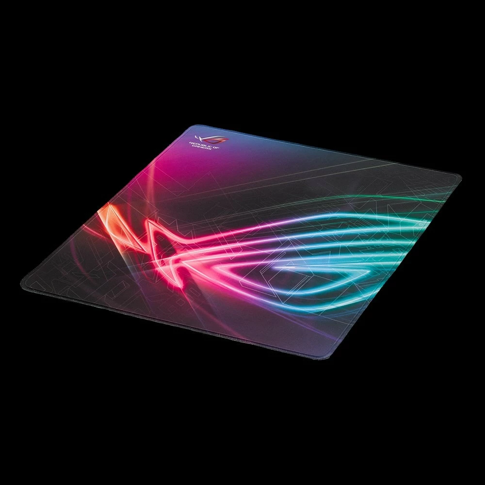 Gaming podloga za miško ASUS ROG Strix Edge, večbarvna, 450x400 mm, guma, protizdrsna
