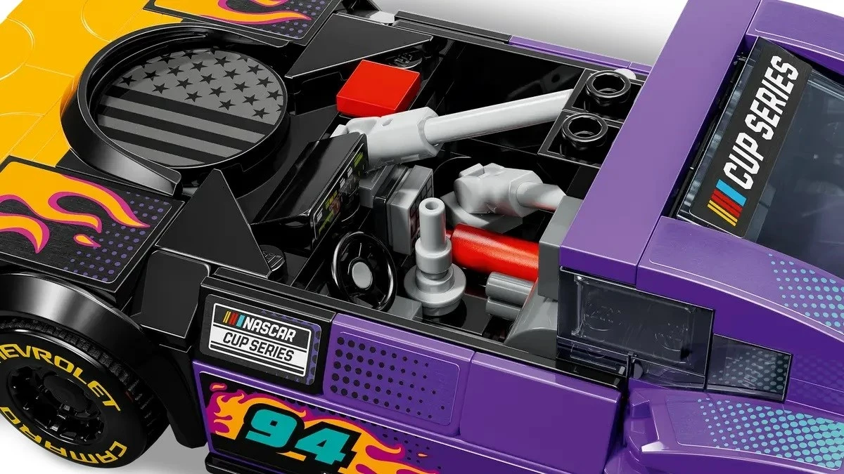 Set SPEED CHAMPIONS NASCAR Next Gen Chevrolet Camaro ZL1, LEGO 76935