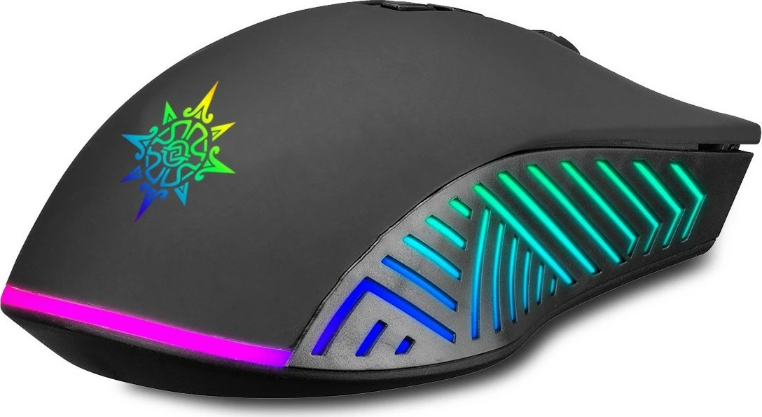 Gaming miš Inca IMG-GT17, 6400 DPI, RGB, 7 gumbov, USB, črn