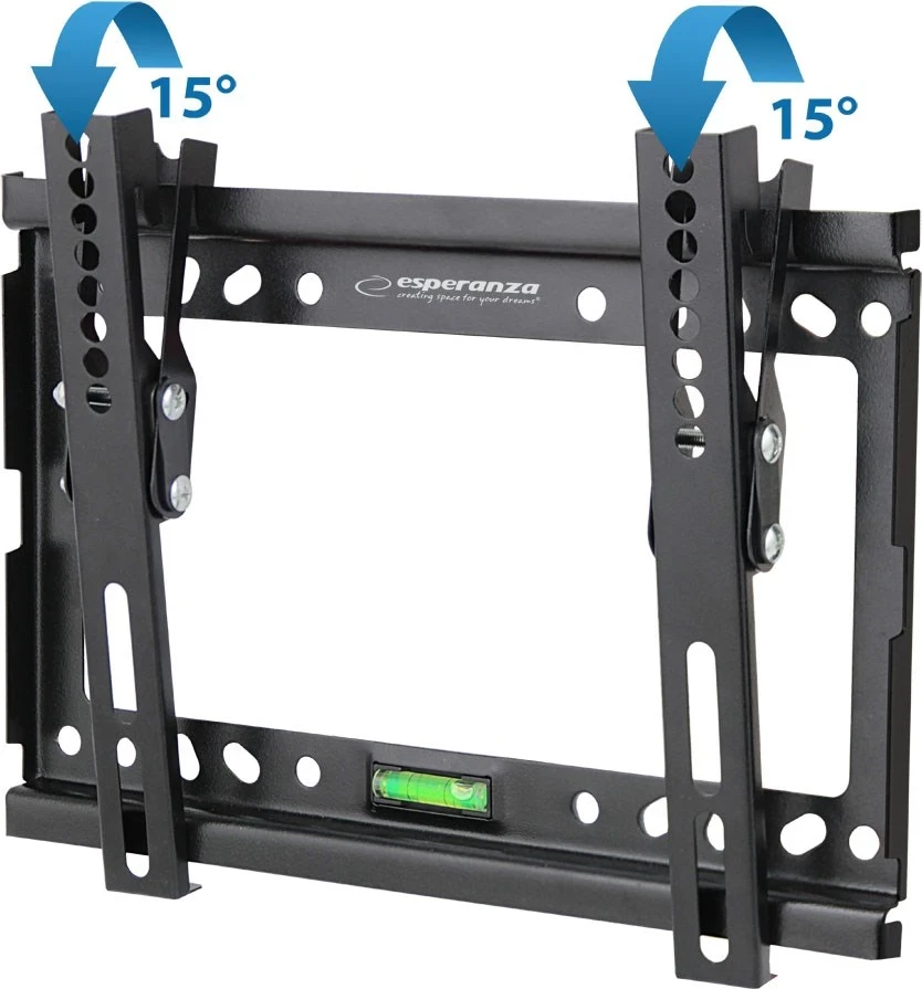 Nosilec za TV Esperanza ERW010, 14–50'', do 25 kg, črn
