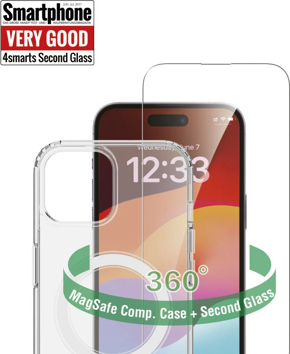 Prozorno ohišje za iPhone 15 Plus 4smarts 540606, 17 cm (6,7")