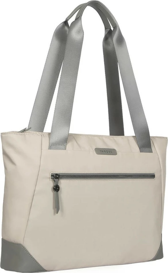 Torba za prenosnik Targus Avila 15–16 in, predal za tablico, vodoodporna, bela