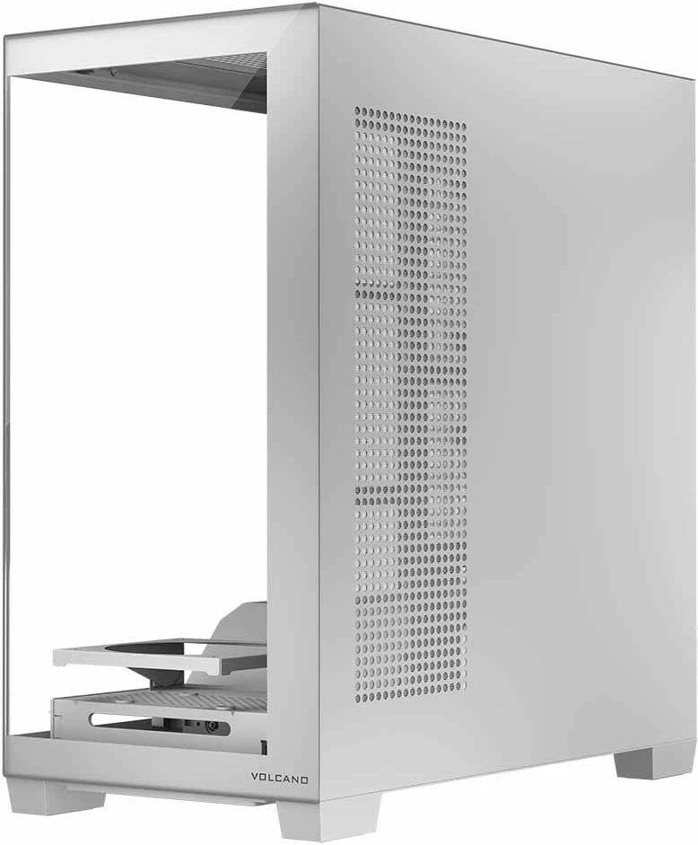 Računalniško ohišje MODECOM STELLAR NF ARGB 20, Midi Tower, ATX/ITX/Micro ATX, belo