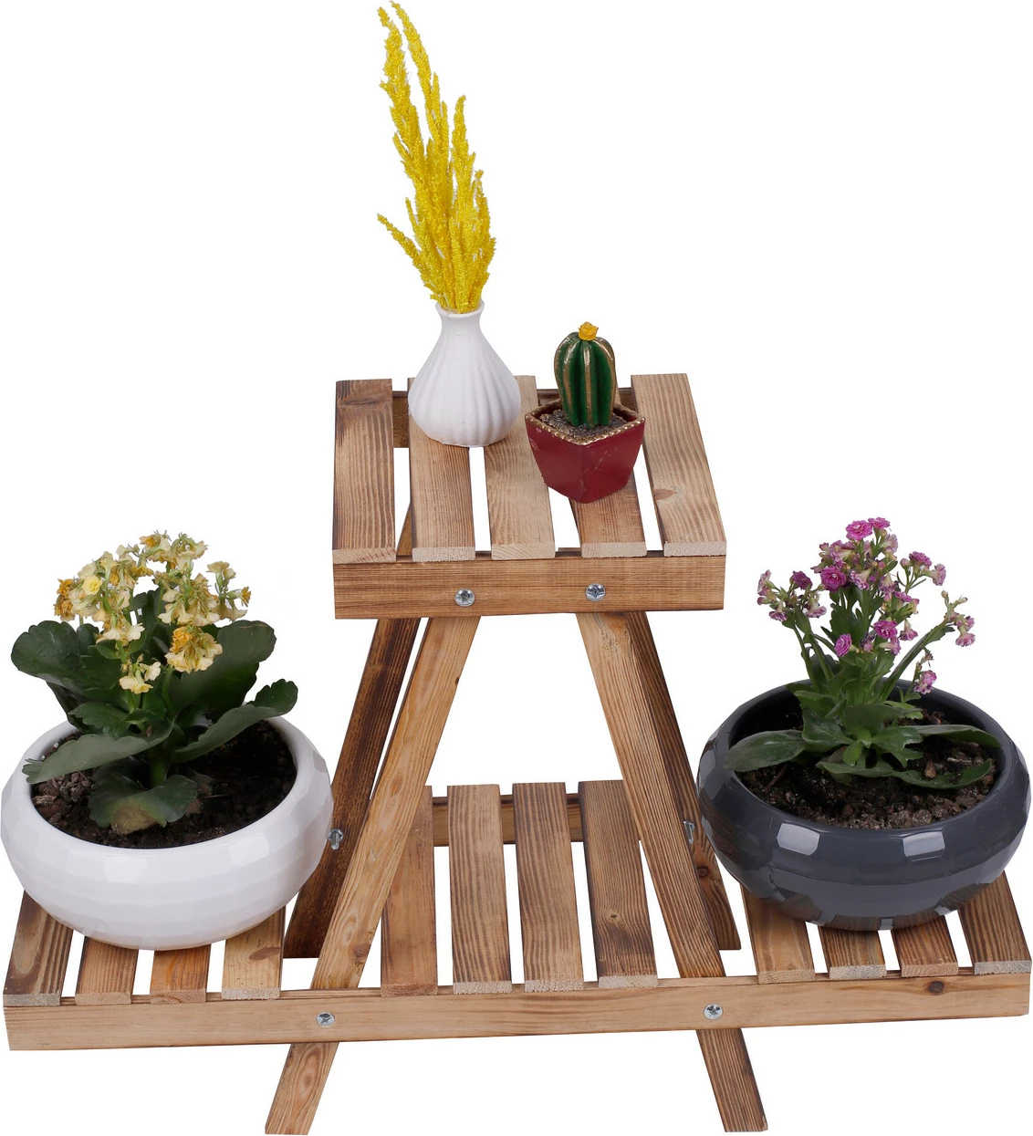 Jardiniere z umetniškim dizajnom, naravna barva, 212-N