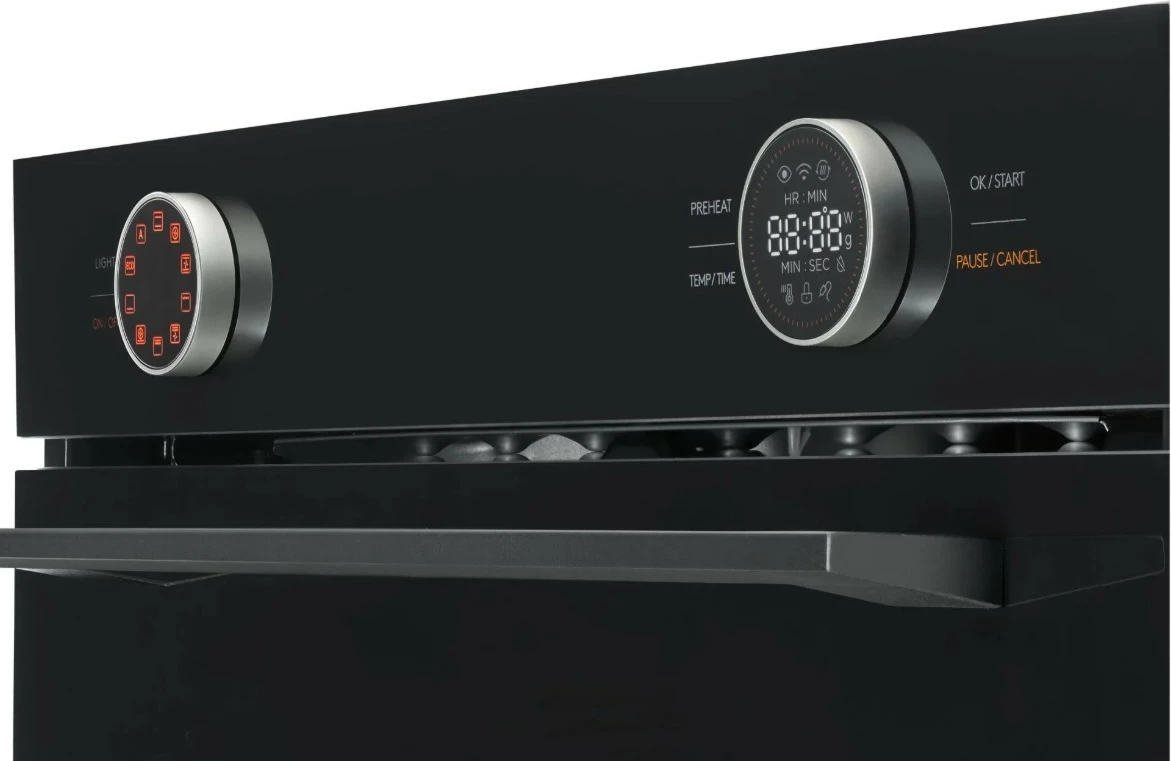 Pečica 72 L, kataliza/para, AirFry, črna — Amica ED6769BA+ S-TYPE