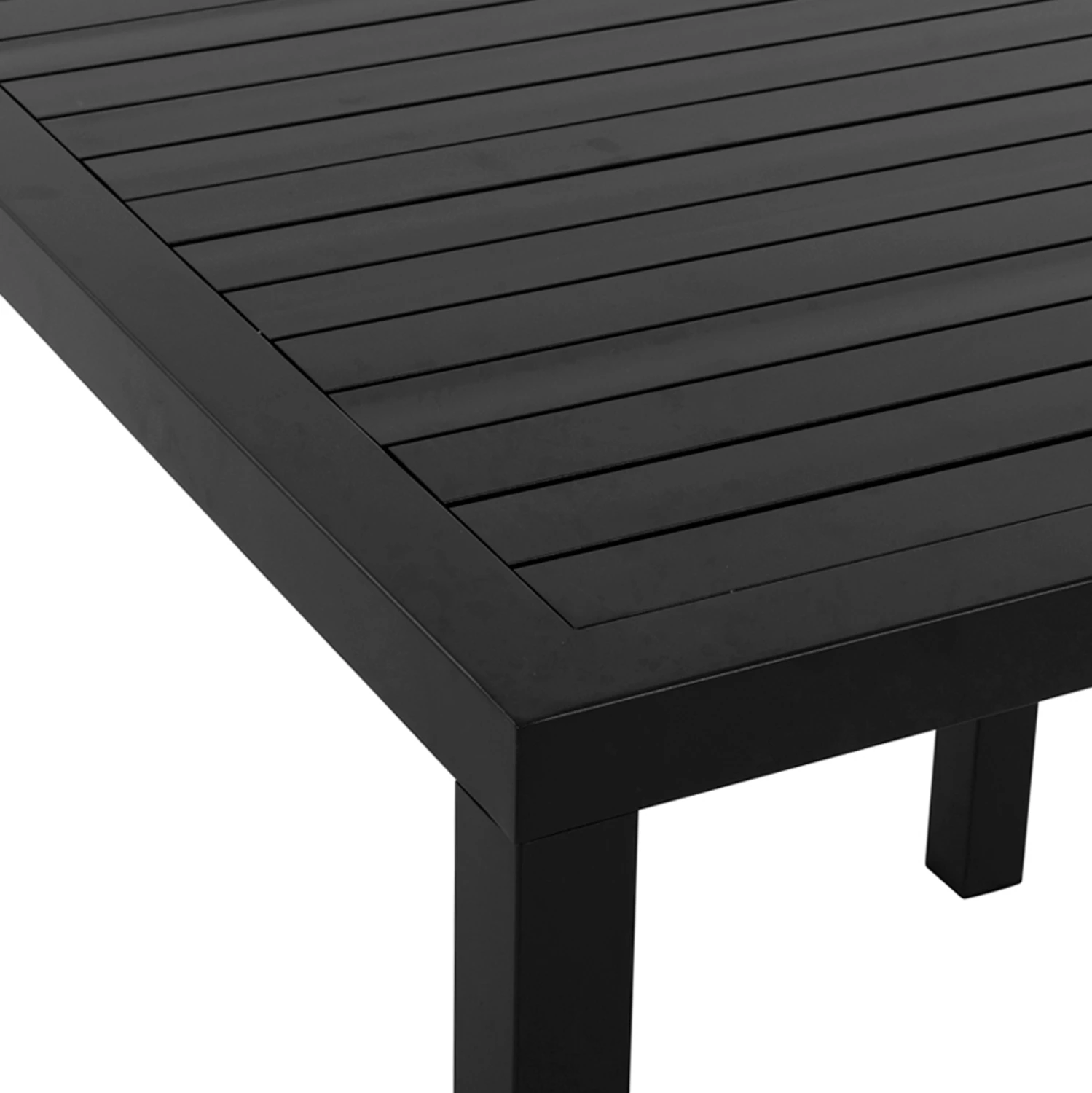 Aluminijasta miza 80x80, antracitna, FH5572.02