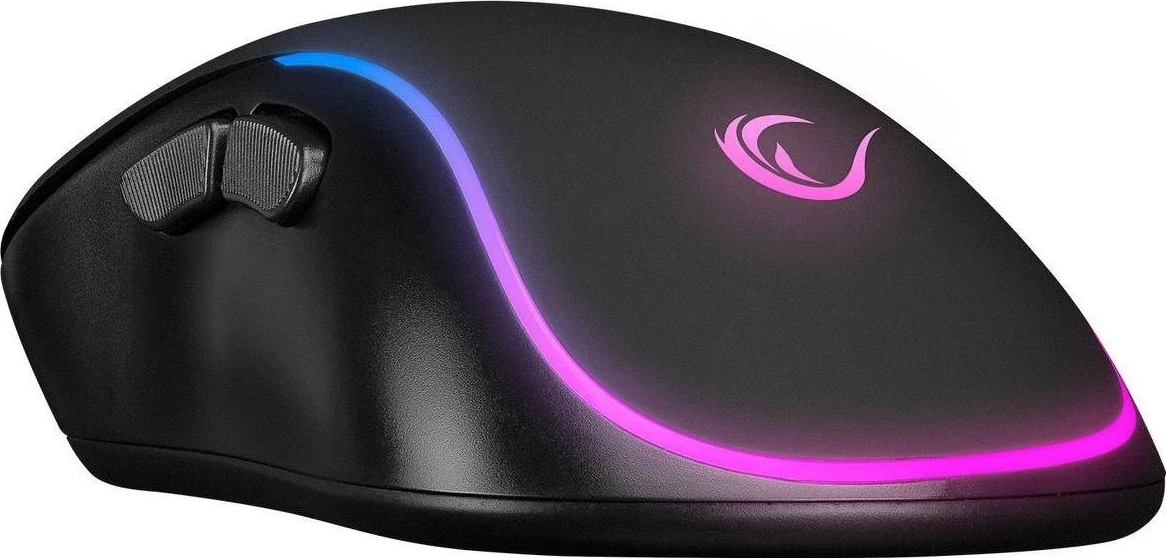 Maus rampage X-JAMMER, 7200 DPI, črn