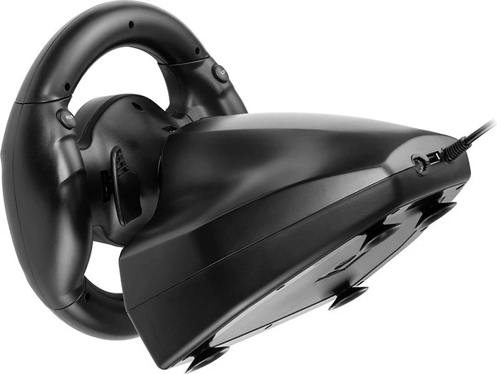 Volan za igre Tracer Rayder 4in1, 12 gumbov, s pedalami, črn