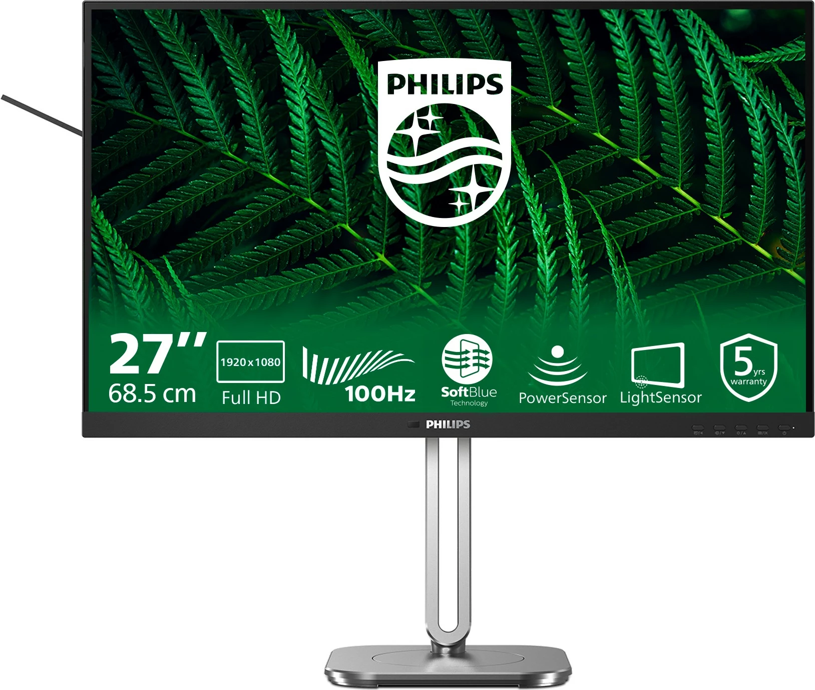 27" zaslon Full HD, LCD, antracit - Philips 5000 series 27B2G5200/00
