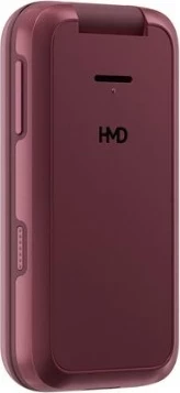 Flip telefon HMD 2660 TA-1711, Dual SIM, 128 MB, 64 MB RAM, 4G, rdeč