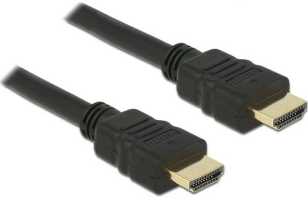 HDMI kabel 0,5 m, 4K, 10,2 Gbit/s, črn DeLOCK 84751
