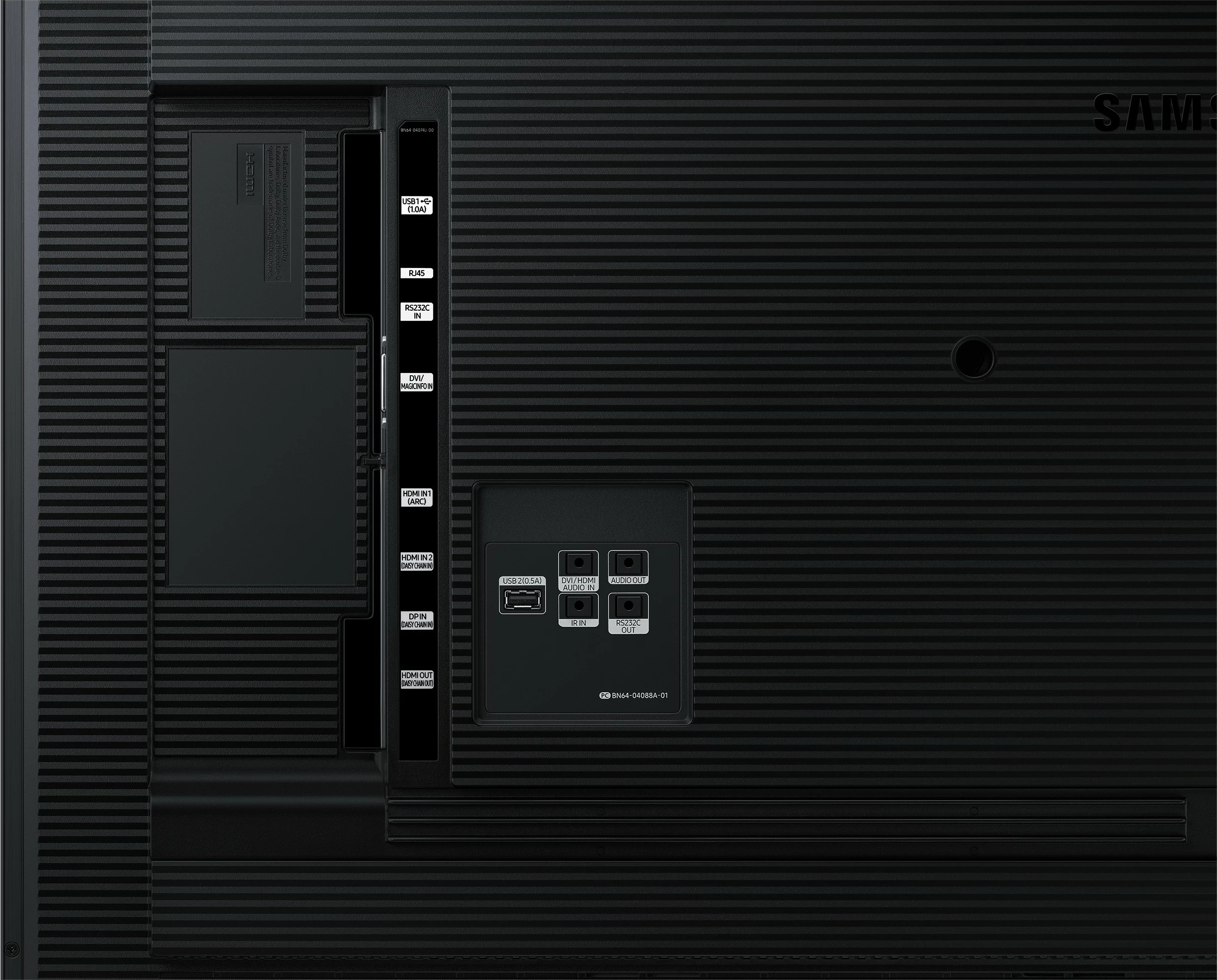 Digitalni panel Samsung QM32R-T, 32", LCD, Full HD, Wi‑Fi, črn