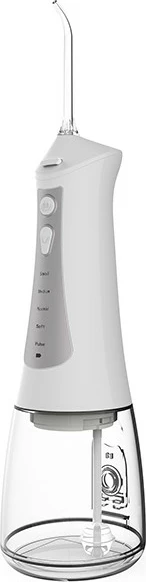 Oralni irigator Lafe CleanPRO White, 300 ml, 6 nastavkov, bel