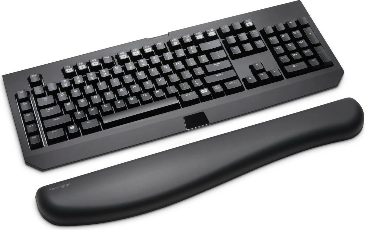 Ergonomična opora za zapestje Kensington Ergosoft, črna