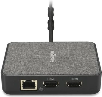 Prenosna priklopna postaja USB4 100 W Kensington MD120U4, 10 Gbit/s, črna