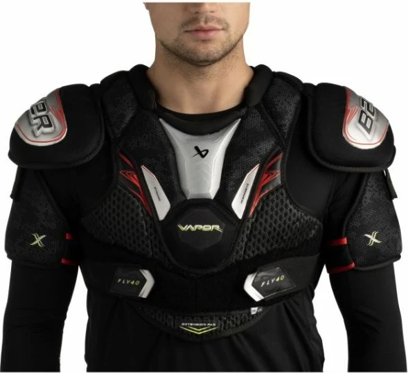 Ščitniki za ramena za moške, črni Bauer Vapor Fly40 Sr 1064791