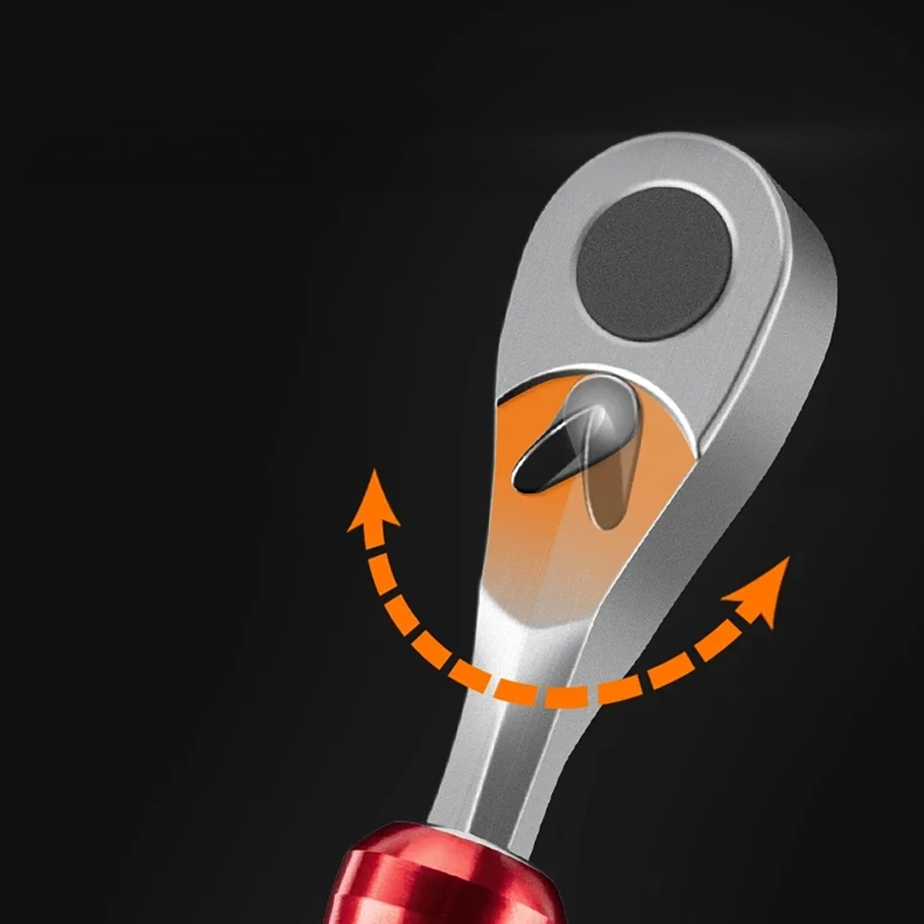 Komplet za popravilo kolesa Rockbros 43210049001, z magnetom, črn