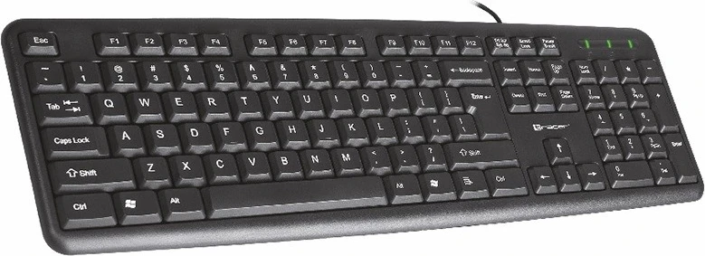 Tastatura za pisarno Tracer Maverick, črna