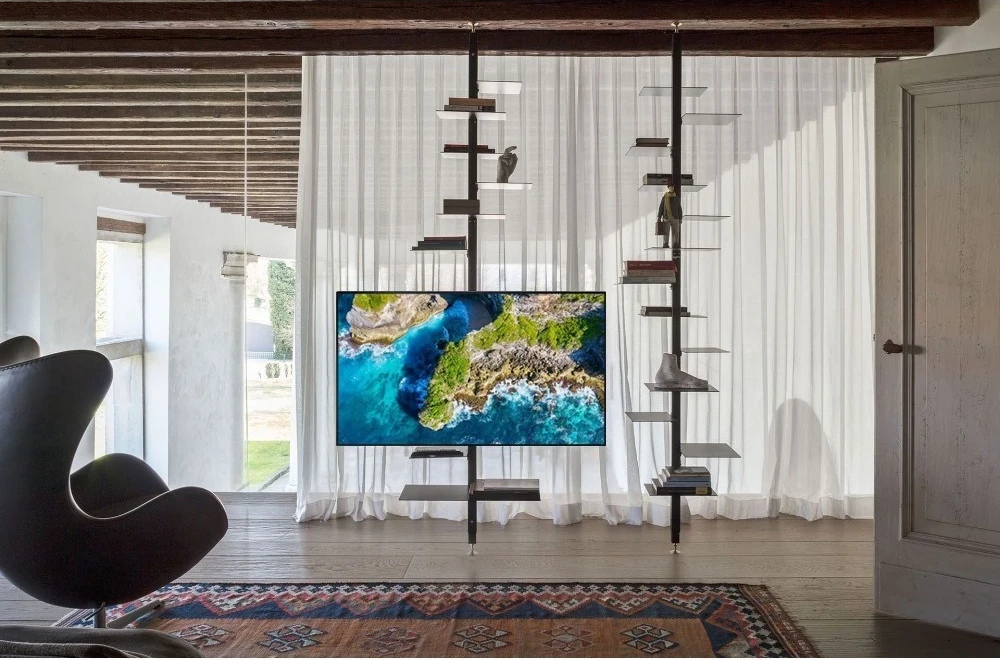 Nosilec za televizor Techly ICALCD100BK, 13–30", črn