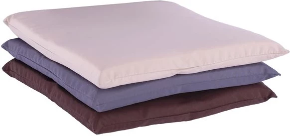 Blazina iz tkanine bež 44x44x5.5