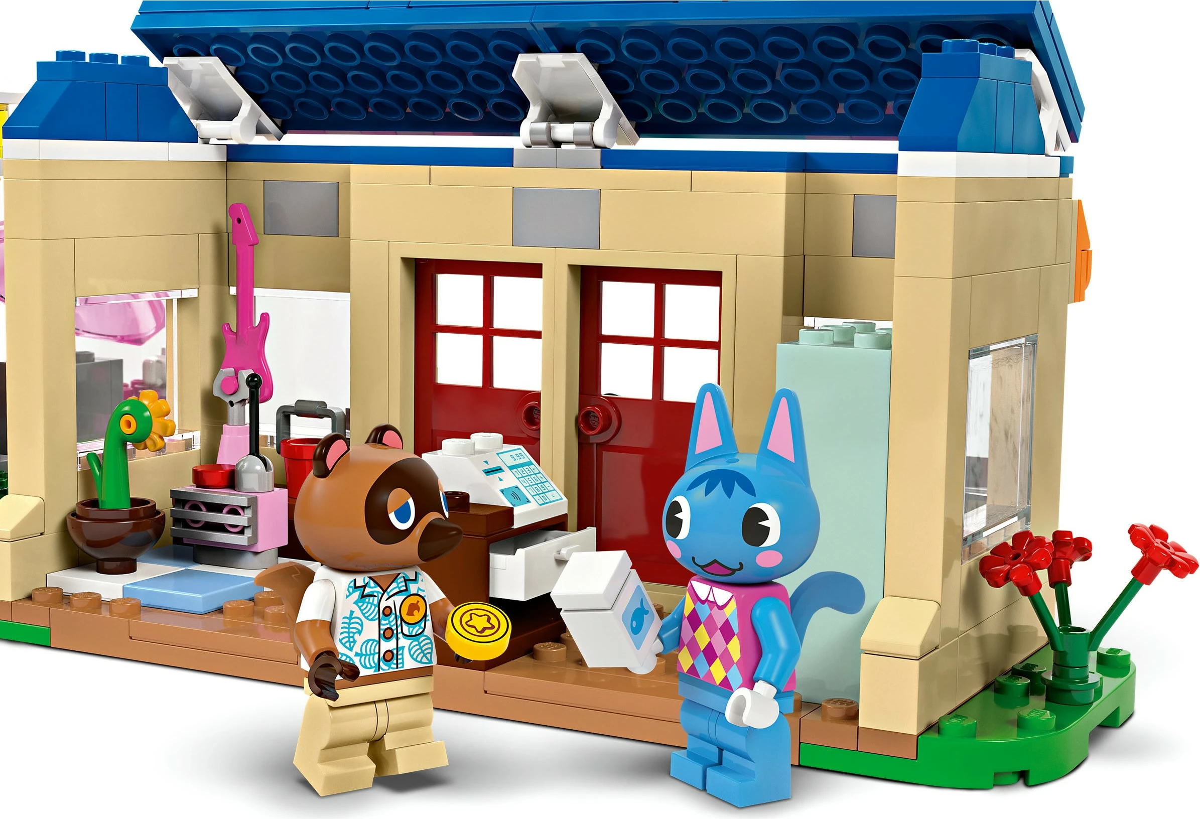 Set gradnje Animal Crossing LEGO 77050, 535 delov, večbarven