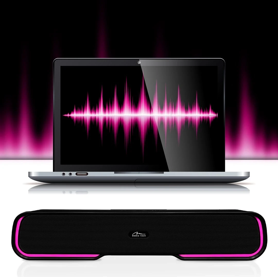 Bluetooth zvočni bar Media tech PHANTOM BT MT3180, črn
