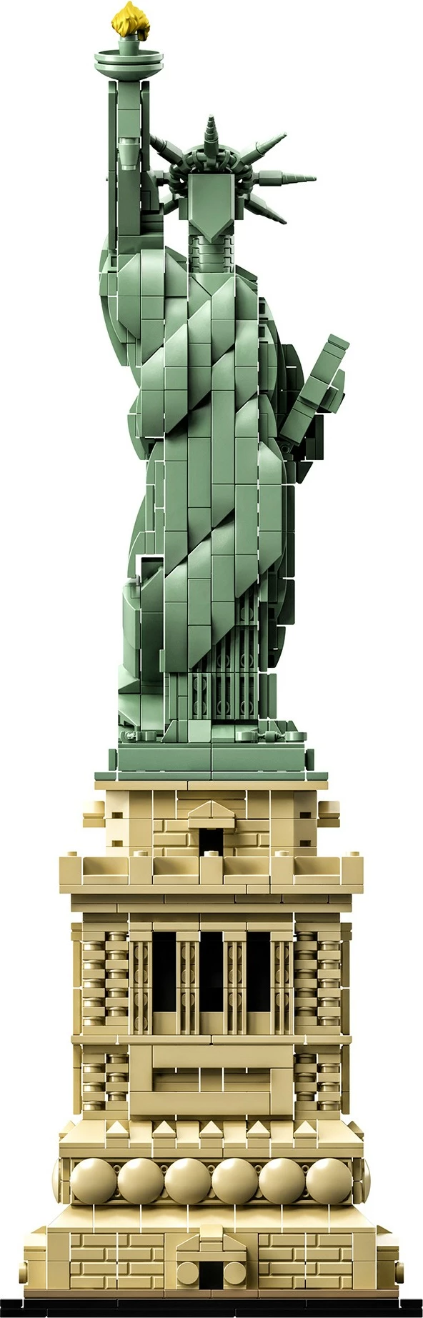 Model Statuje svobode LEGO Architecture 21042, 1685 kosov, večbarven