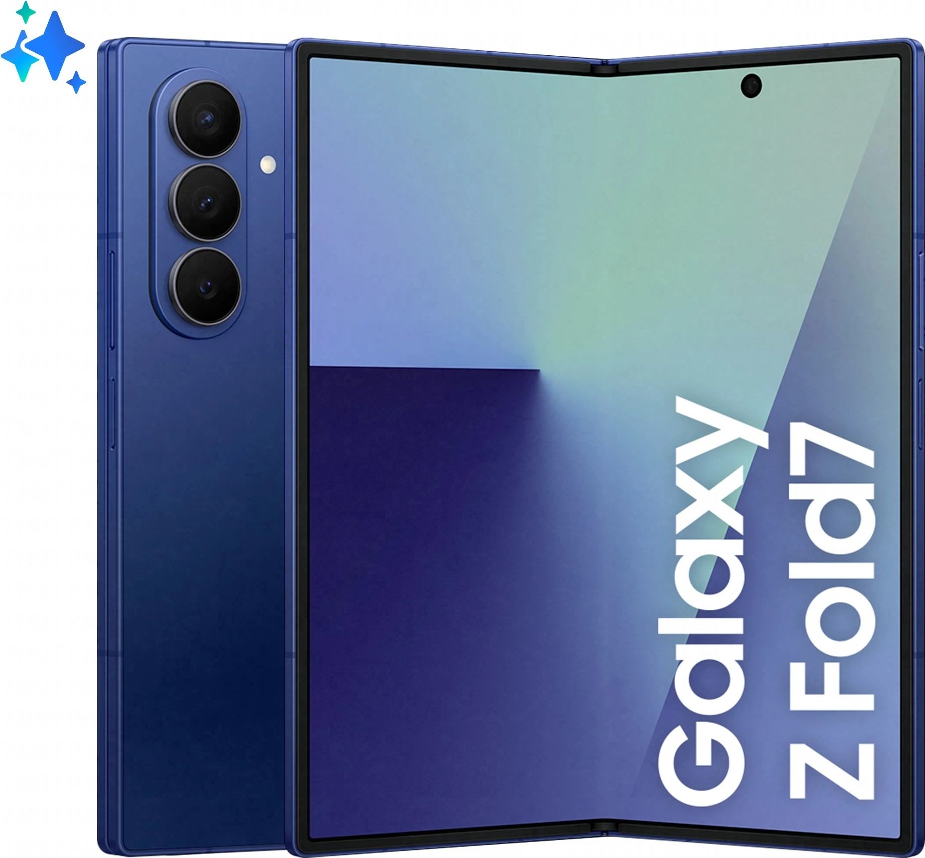 Zložljiv pametni telefon Samsung Galaxy Z Fold7 5G, 12GB RAM, 256GB, blue shadow