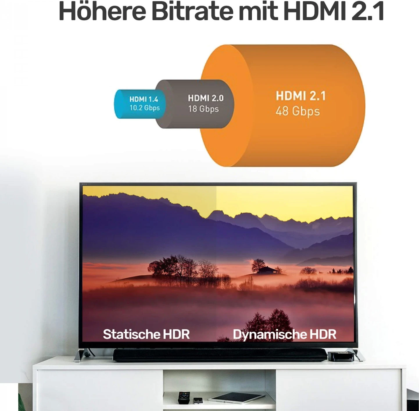 Kabel HDMI, Unitek, črno-srebrn