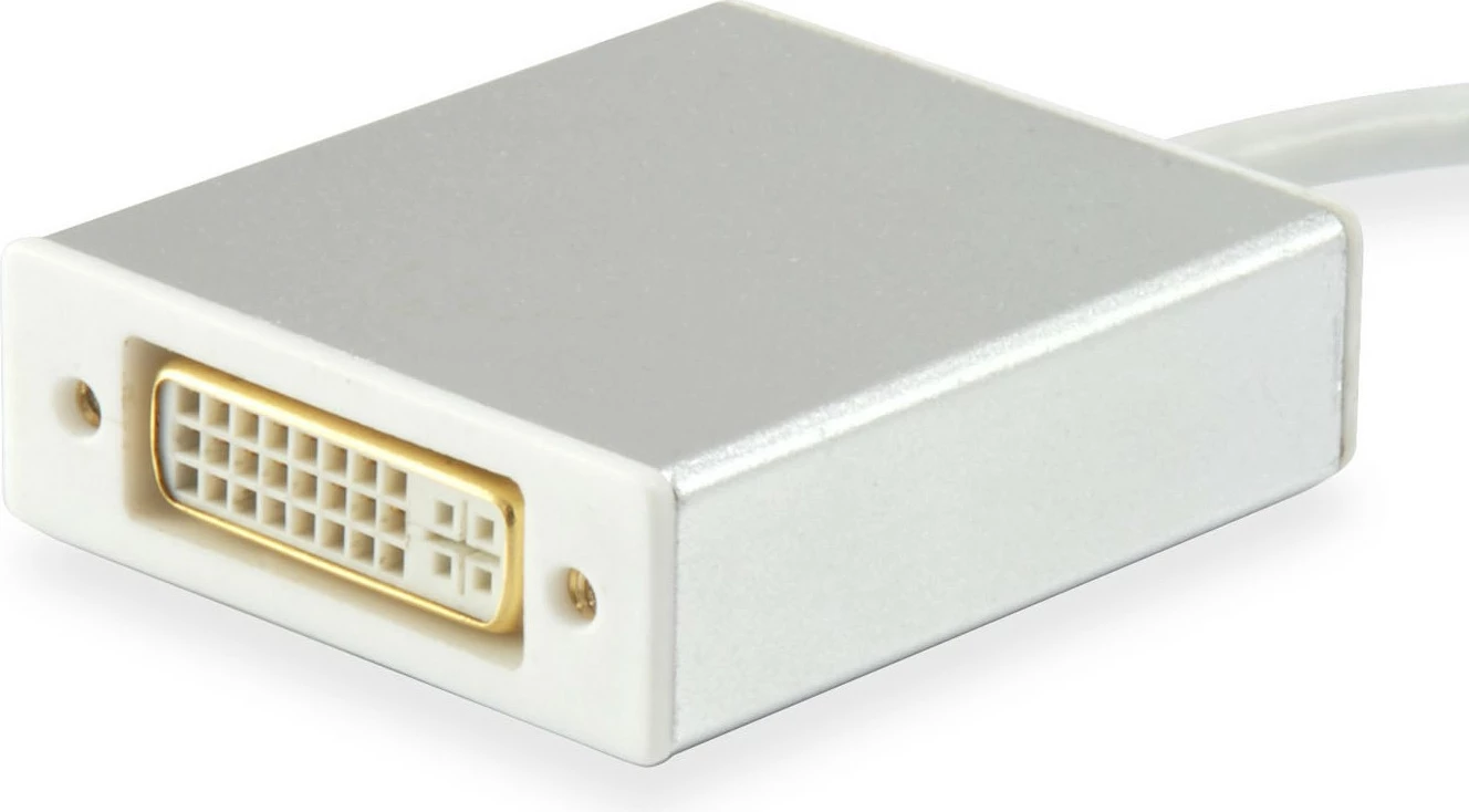 Adapter USB Type C na DVI‑I Dual Link Equip, 4096 x 2160, bela