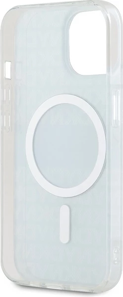 Ovitek za telefon IML Mono & Stripe MagSafe DKNY za iPhone 15/14/13, modra