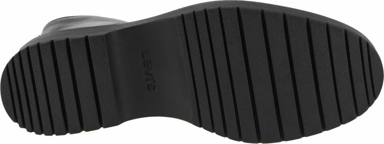 Lifestyle čevlji Levis za ženske, črni