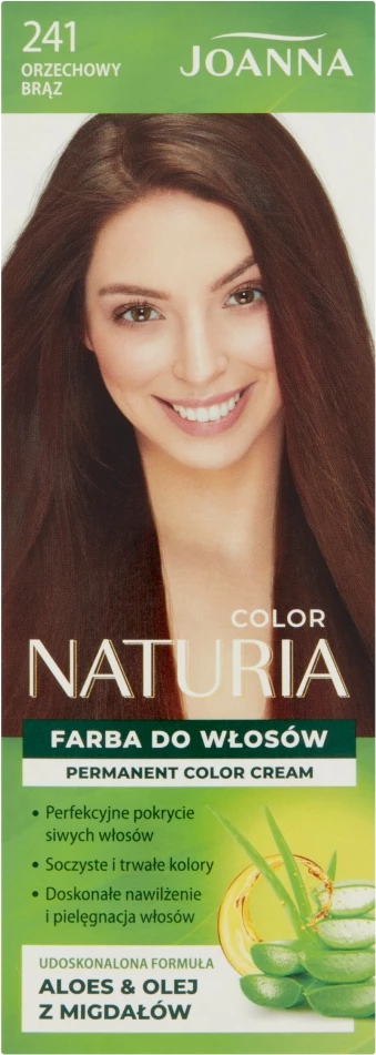Barva za lase Joanna Naturia Color 241 Walnut Brown, za ženske