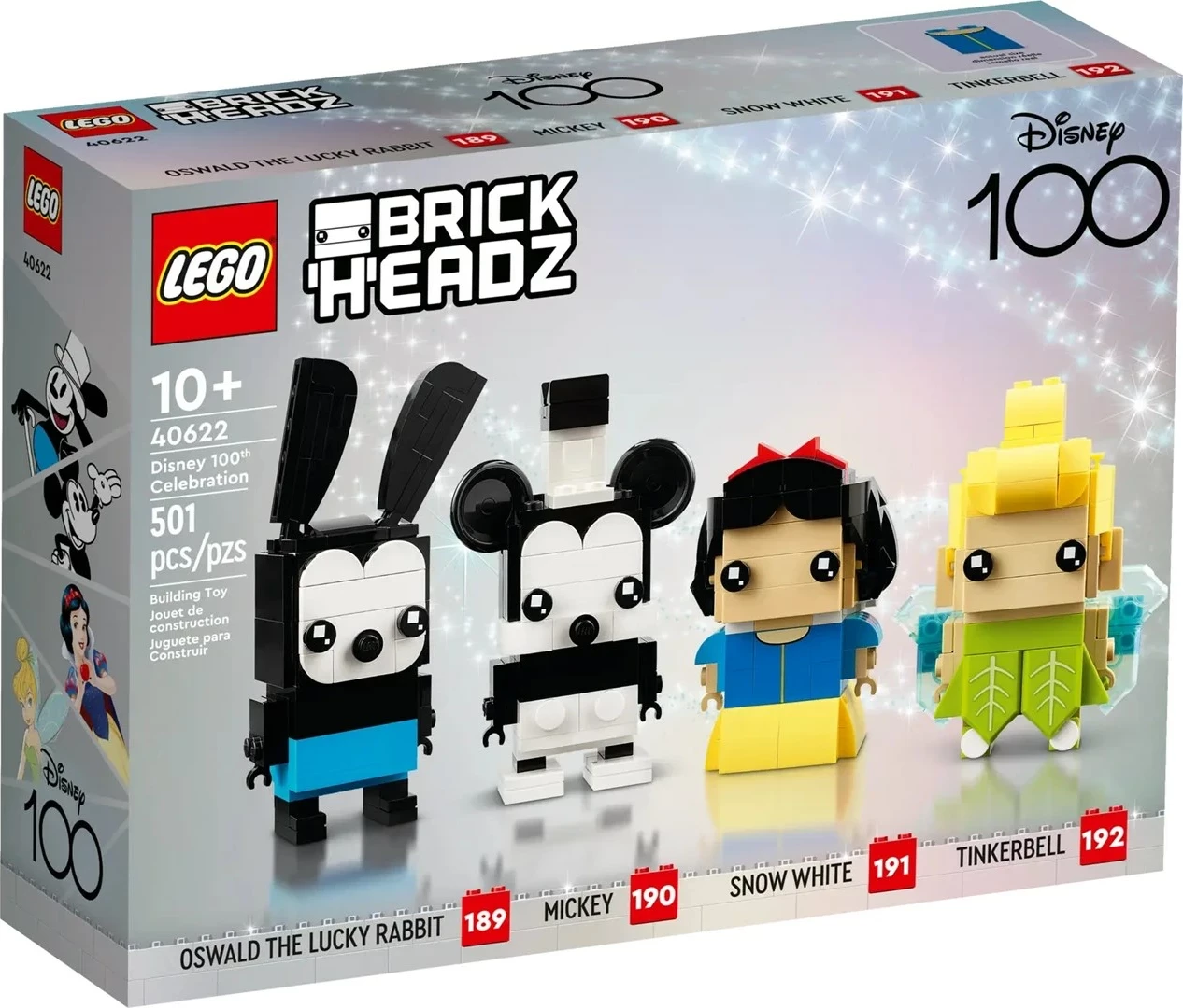 Figura BrickHeadz Disney 100. obletnica 40622, 501 del