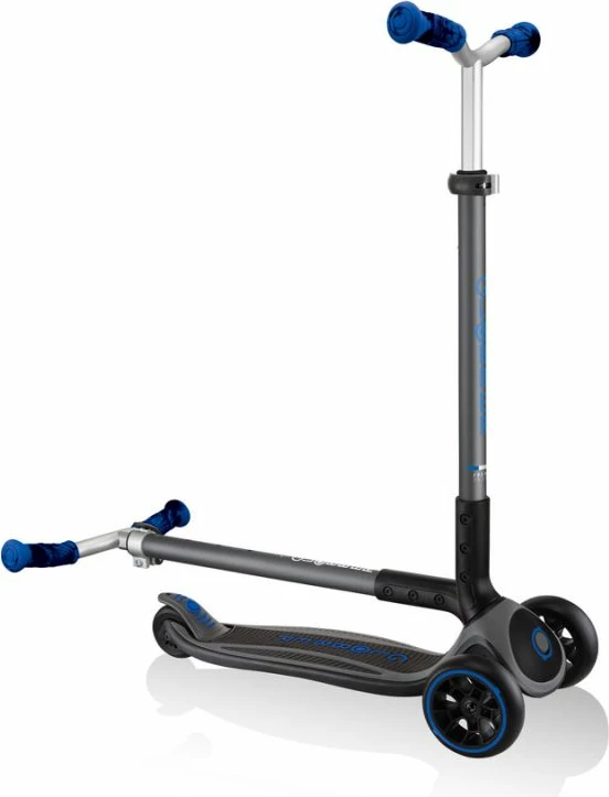 Otroški skiro z tremi kolesi Globber, črn in moder